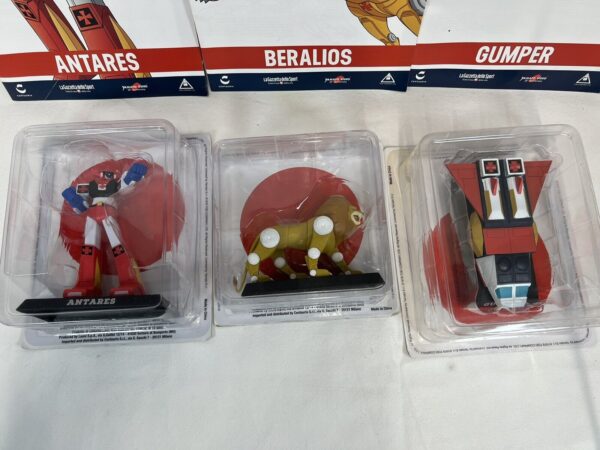 Anime Robot Collection  N.06 - 08 - 11 . Trio Daltanious Completo Con Fascicoli - immagine 5