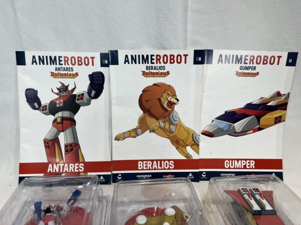 Anime Robot Collection  N.06 - 08 - 11 . Trio Daltanious Completo Con Fascicoli - immagine 6