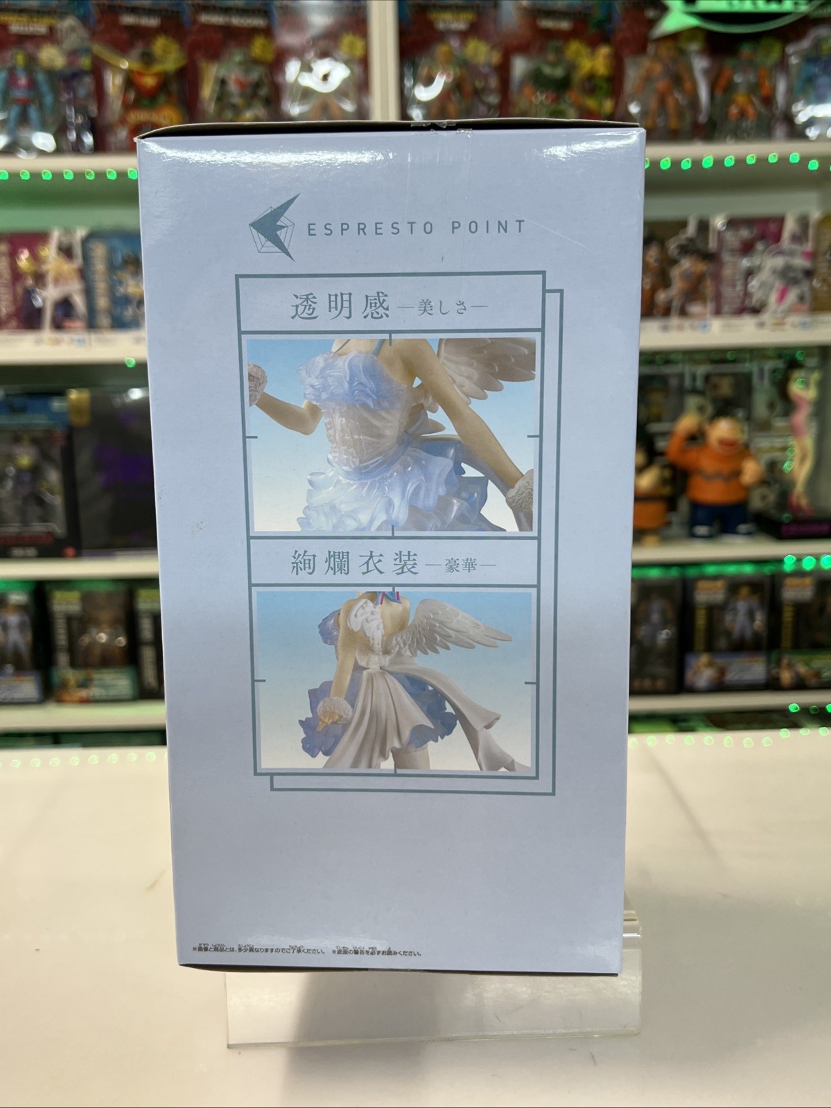 BANPRESTO Re Zero Figura REM Espresto Trasparente Dressy Angel Versione - immagine 4