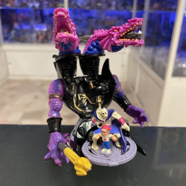 BLUEBIRD  Mighty Max Battle Warriors Double Demon Hydra 100% full set 1994 - immagine 6