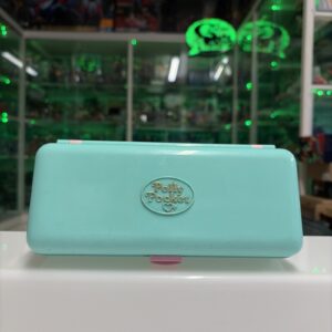 BLUEBIRD  Vintage Polly Pocket High Street Trinket Box 1989 completo 3 figurine