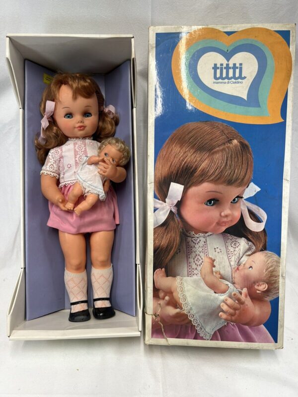 Bambola Sebino Titti Mamma Di Cialdino Funzionante - immagine 5