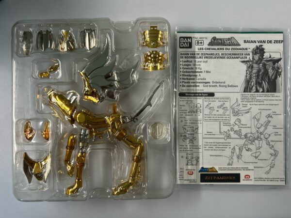 Bandai - Saint Seiya Myth Cloth  Baian Hyppocampe Sea Horse - immagine 13