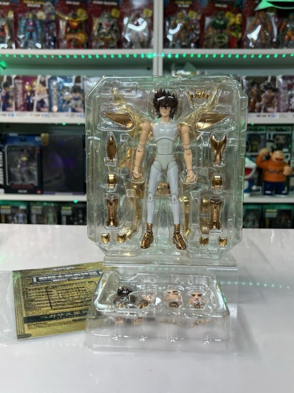 Bandai Saint Seiya Myth Cloth Ex Pegasus Seiya V2 EX Gold 40th - immagine 8
