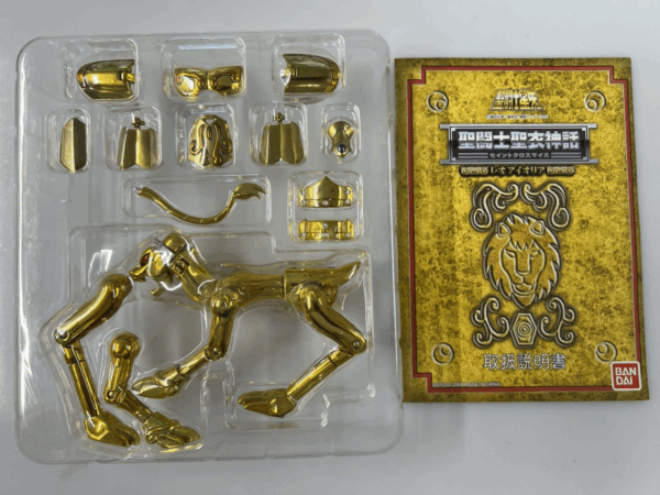 Bandai  Saint Seiya Myth Cloth Serie Gold Aioria Aiolia Leone - immagine 12