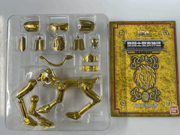 Bandai  Saint Seiya Myth Cloth Serie Gold Aioria Aiolia Leone - immagine 13