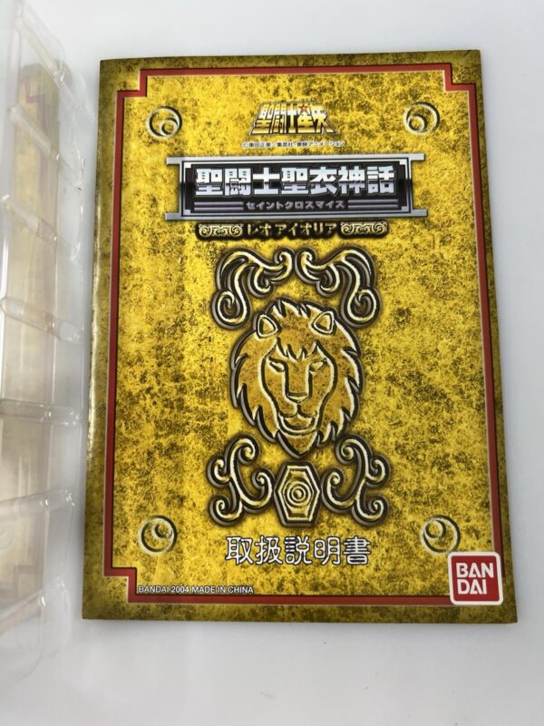 Bandai  Saint Seiya Myth Cloth Serie Gold Aioria Aiolia Leone - immagine 16