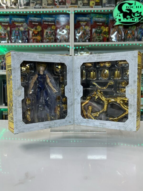 Bandai  Saint Seiya Myth Cloth Serie Gold Aioria Aiolia Leone - immagine 6