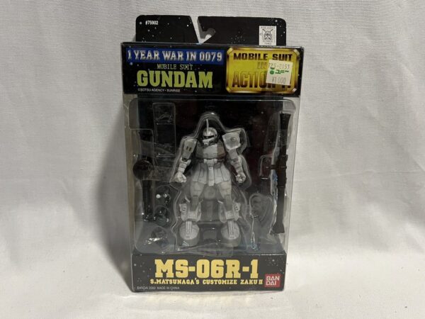 Bandai Serie Mobile Suit In Action MS-06R-1 Shin Matsunaga Zaku 2 Customize - immagine 3