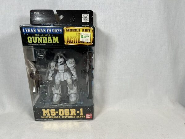Bandai Serie Mobile Suit In Action MS-06R-1 Shin Matsunaga Zaku 2 Customize - immagine 4