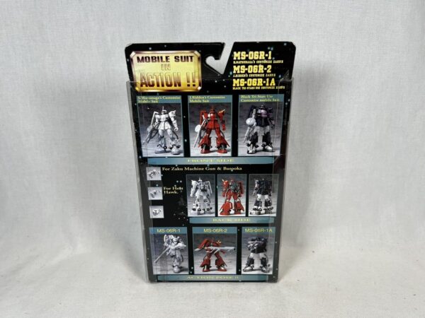 Bandai Serie Mobile Suit In Action MS-06R-1 Shin Matsunaga Zaku 2 Customize - immagine 5