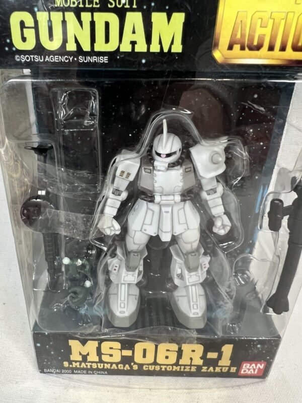 Bandai Serie Mobile Suit In Action MS-06R-1 Shin Matsunaga Zaku 2 Customize - immagine 6