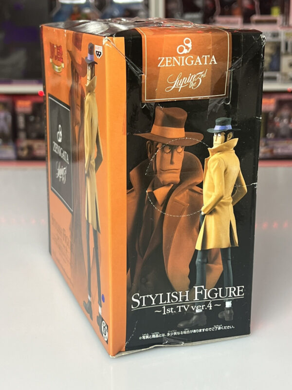 Banpresto Lupin Third Stylish Figure 1st. TV ver.4 DX Zenigata - immagine 5
