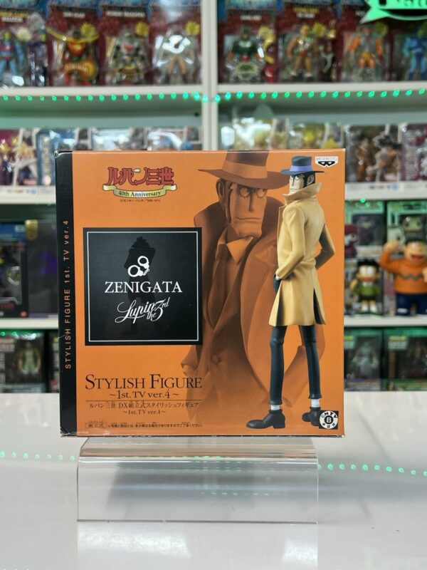 Banpresto Lupin Third Stylish Figure 1st. TV ver.4 DX Zenigata - immagine 3