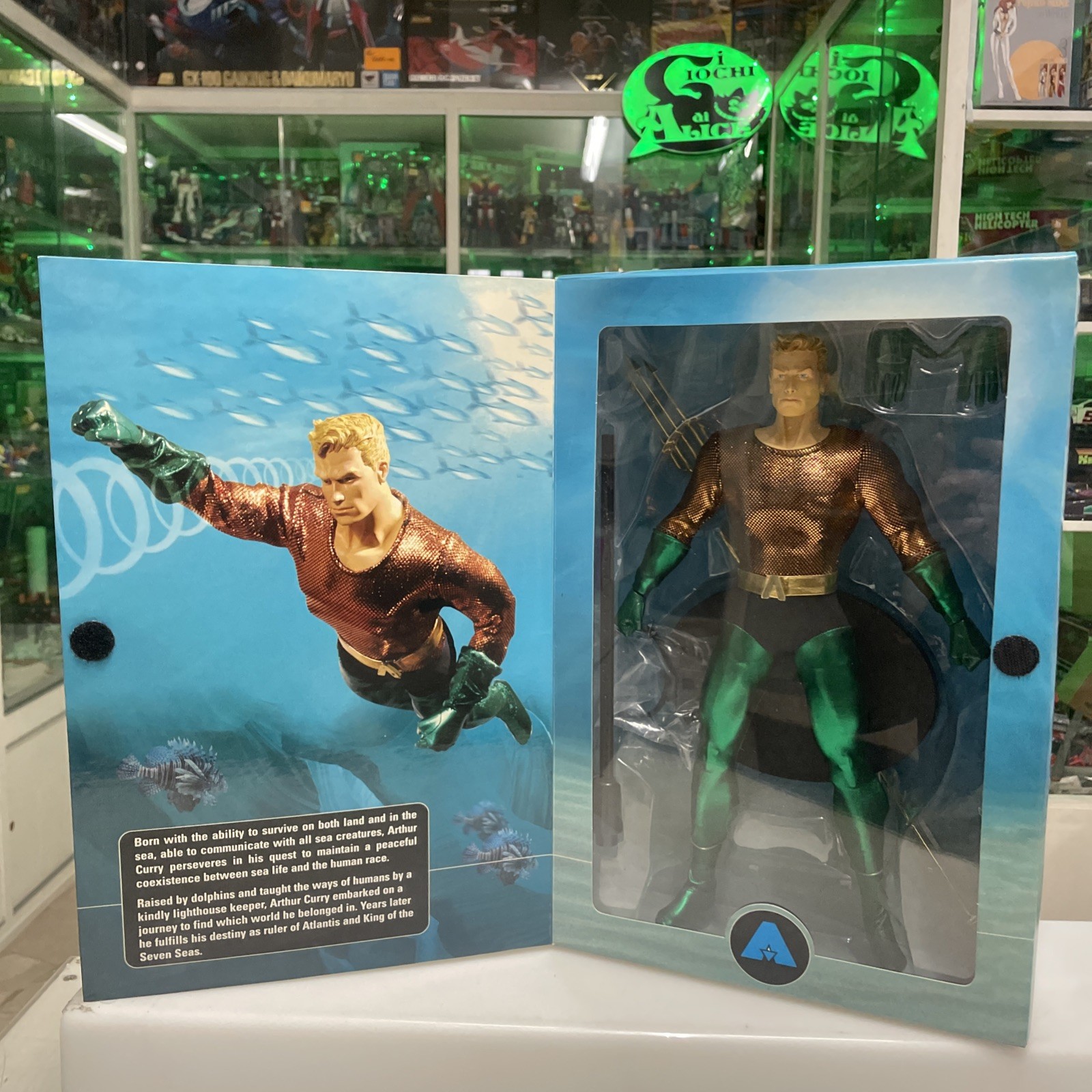 DC Direct - Aquaman 1:6 Doll . Nuova Sealed - immagine 4