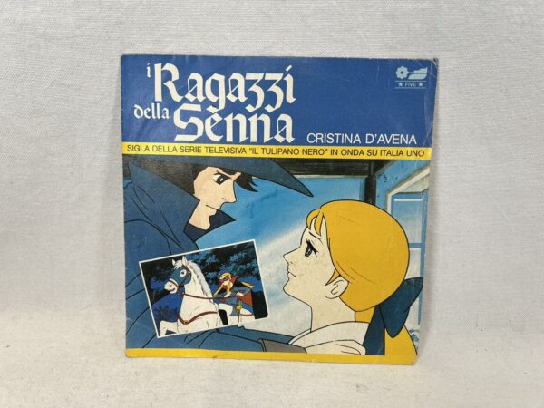 Disco 45 Giri Sigla Il Tulipano Nero Cristina D’avena  Five - immagine 3