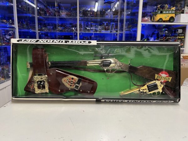 Edison Giocattoli Rarissimo Fort Union Set fucile e pistola - immagine 3