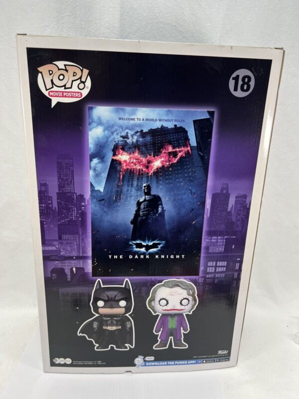 Funko Pop - DC Movie Posters - Batman The Dark Knight Joker - immagine 6