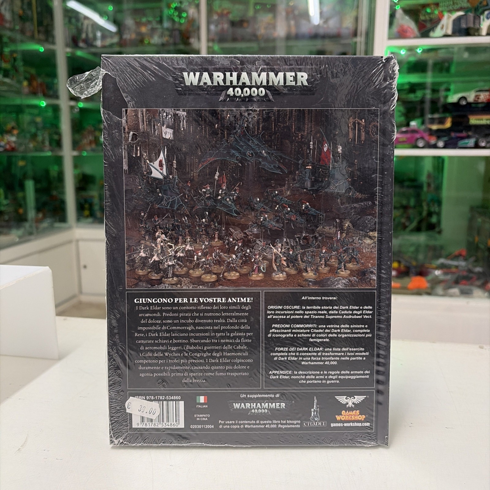 Games Workshop Warhammer 40K Codex - Dark Eldar - Italiano NUOVO - immagine 3