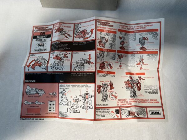 Gig Takara Transformers C-88 Tecnobot Rocketbot - immagine 5