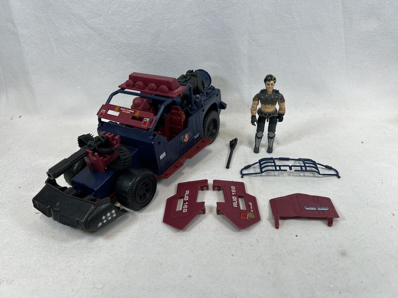 Hasbro Gi Joe -  Thunder Machine With Thrasher  Non Completo - immagine 3