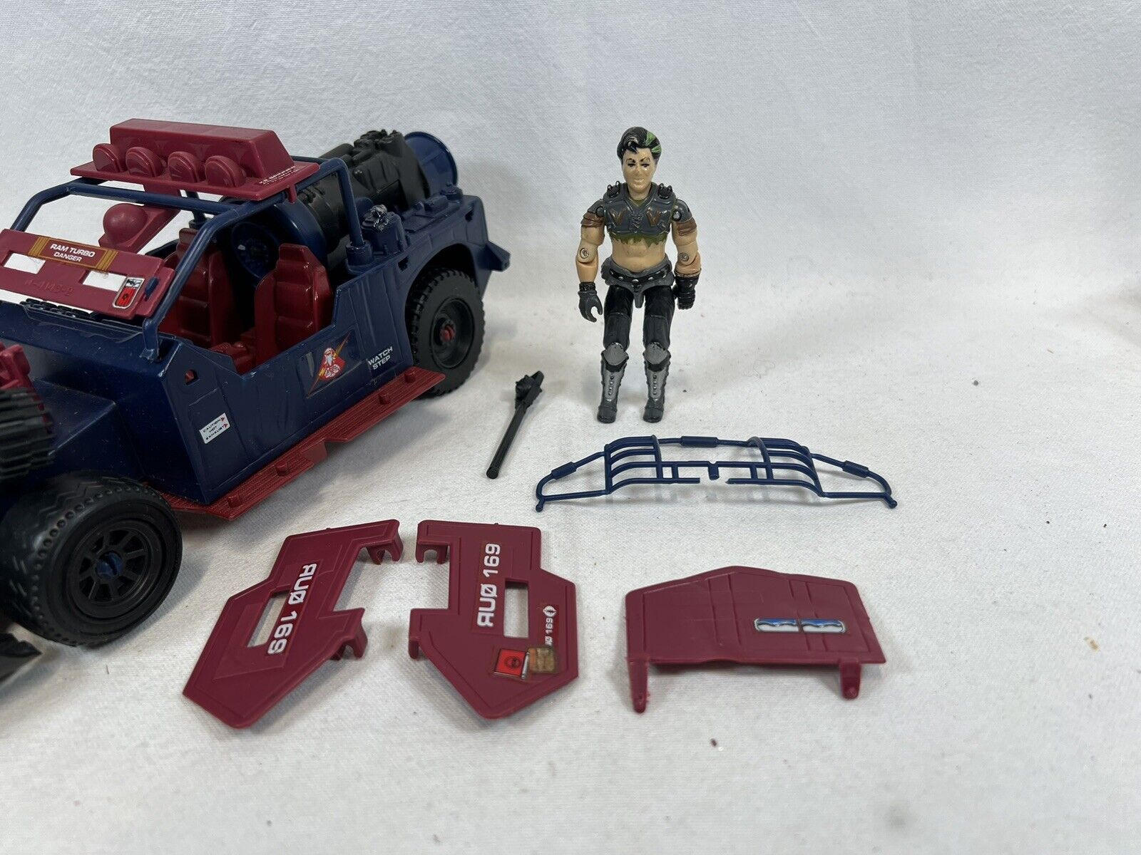 Hasbro Gi Joe -  Thunder Machine With Thrasher  Non Completo - immagine 4