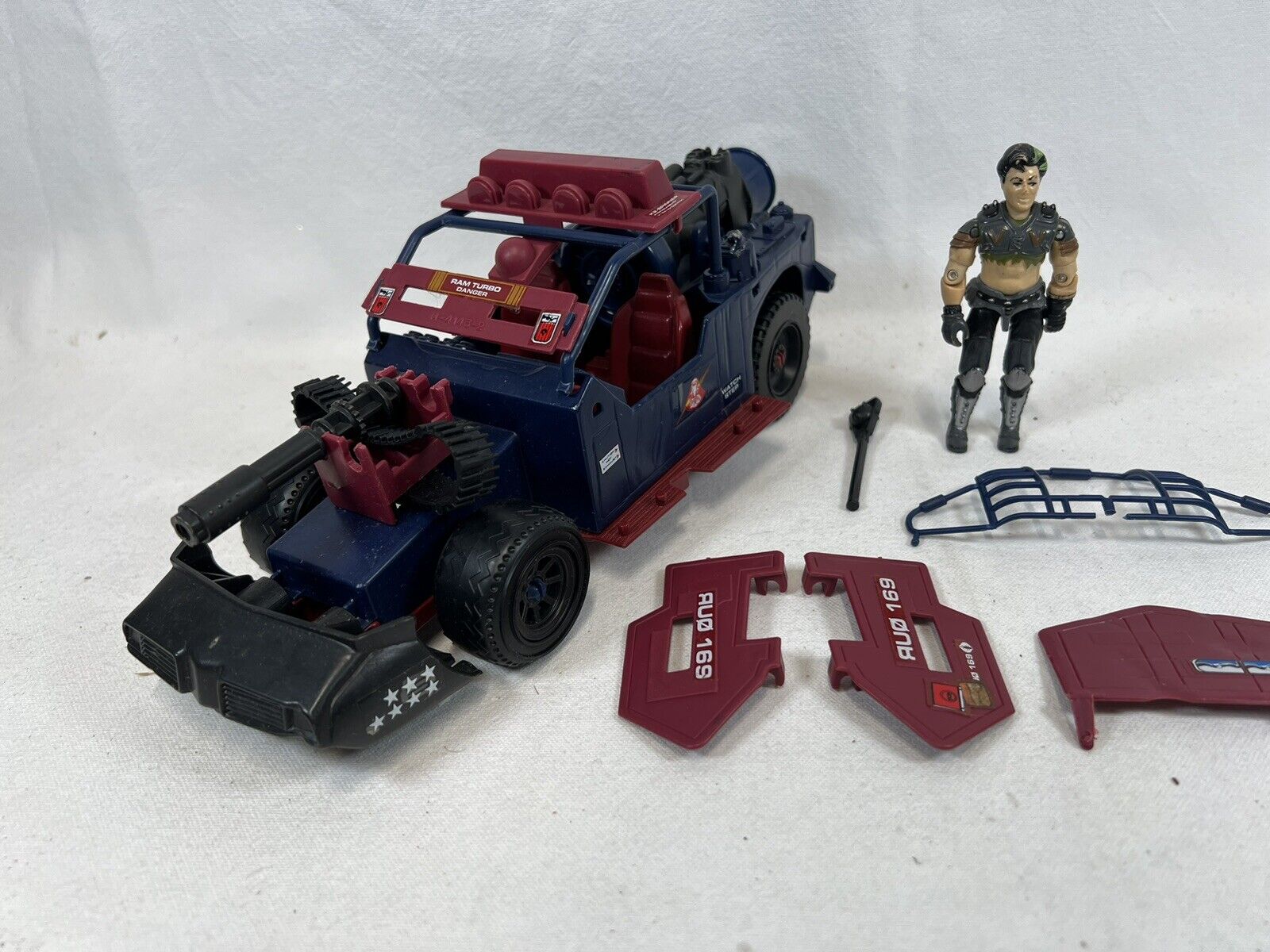 Hasbro Gi Joe -  Thunder Machine With Thrasher  Non Completo - immagine 5