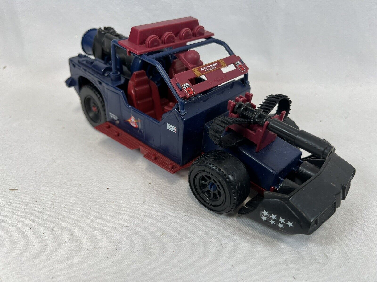 Hasbro Gi Joe -  Thunder Machine With Thrasher  Non Completo - immagine 9