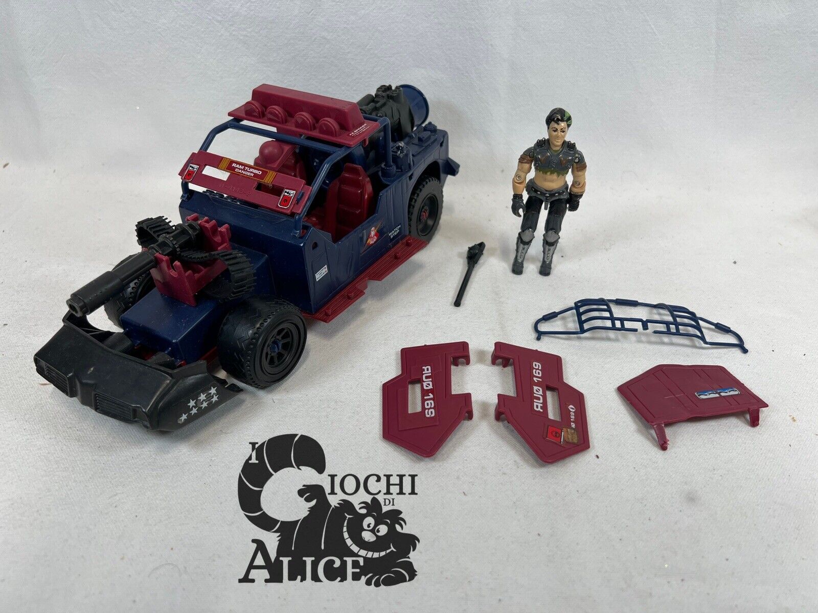 Hasbro Gi Joe -  Thunder Machine With Thrasher  Non Completo