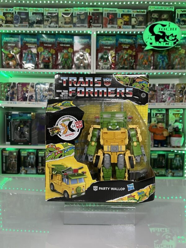 Hasbro Transformers Ninja Turtles Party Wallop