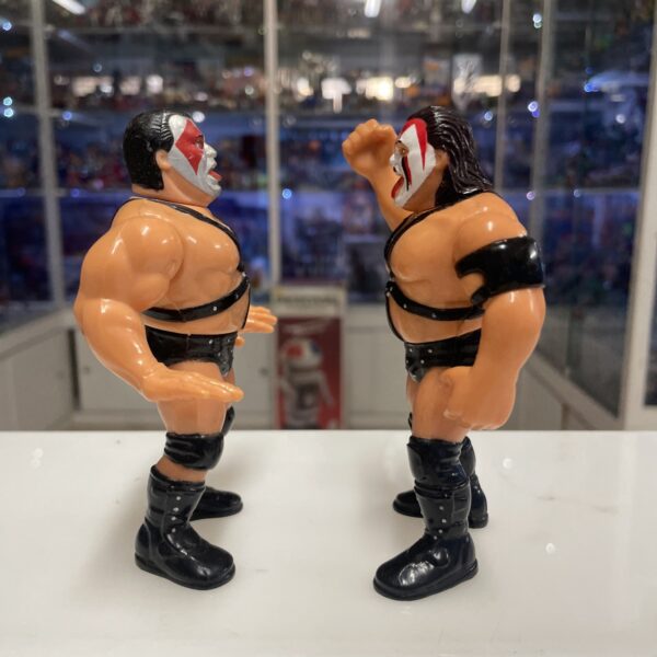 Hasbro WWF wrestling 1991 Serie DEMOLITION Ax and Smash figure - immagine 3