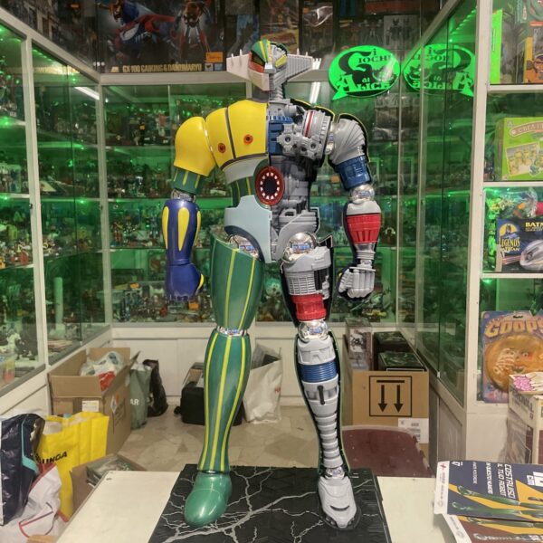 Jeeg Robot D'Acciaio 70 cm -  Kotetsu Jeeg -  Jumbo Corriere - Gazzetta - Yamato - immagine 8