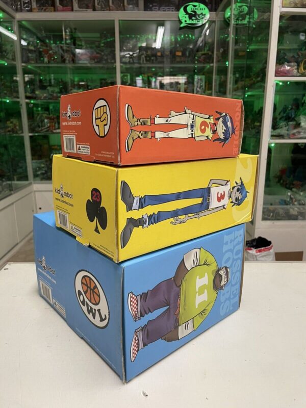 Kidrobot  Gorillaz 2D - Russell Hobbs - Noodle - CMYK Lotto 3 di 4 Figure - immagine 3