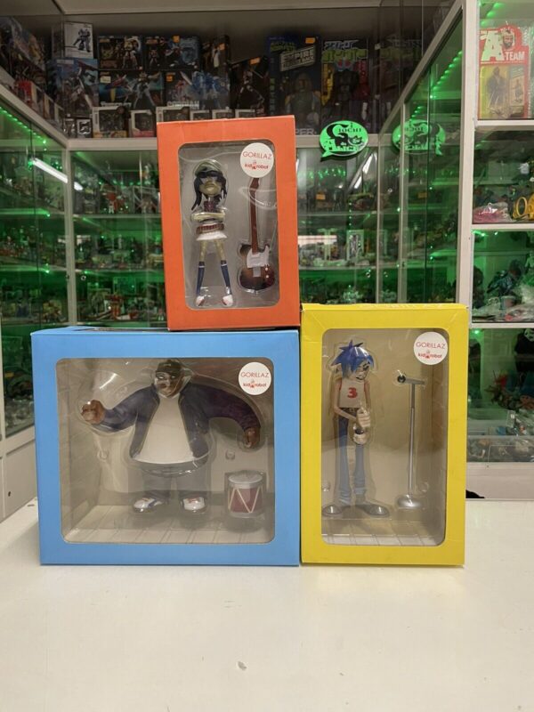 Kidrobot  Gorillaz 2D - Russell Hobbs - Noodle - CMYK Lotto 3 di 4 Figure