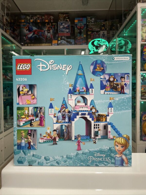 LEGO Disney 43206  - Cinderella and Prince Charming's Castle - NUOVO ITA - immagine 3
