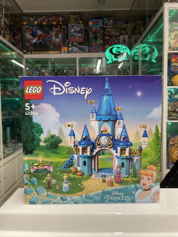 LEGO Disney 43206  - Cinderella and Prince Charming's Castle - NUOVO ITA