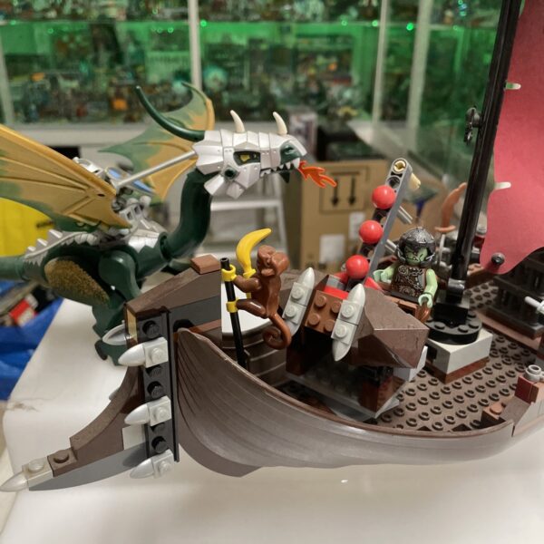 LEGO Fantasy Era -  7048 Troll Warship COMPLETA - immagine 3