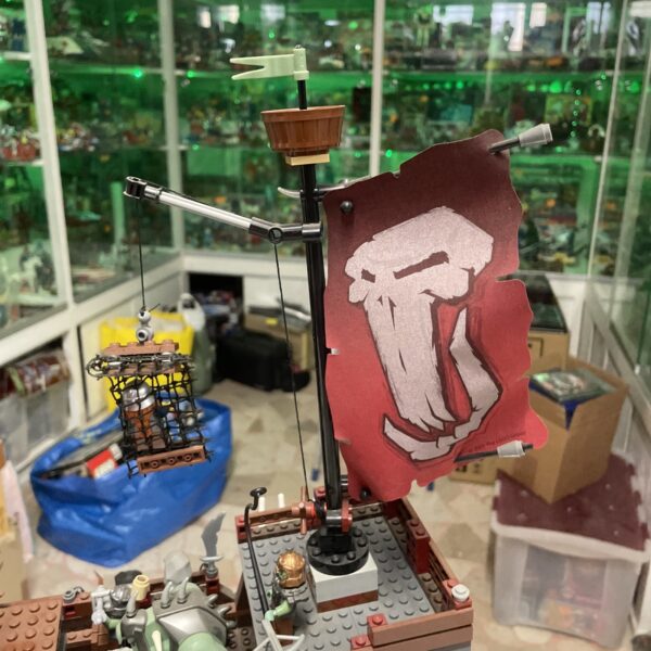 LEGO Fantasy Era -  7048 Troll Warship COMPLETA - immagine 6