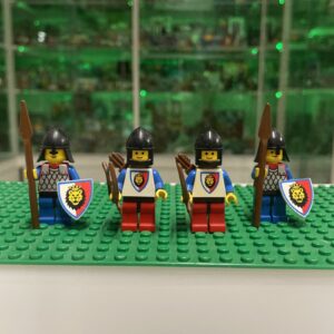 LEGO Minifigure Castle - Royal Lion Knights Lotto Medievali