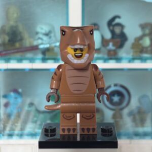 LEGO Minifigure - T-rex Costume Col417 - Serie 24 minifigures