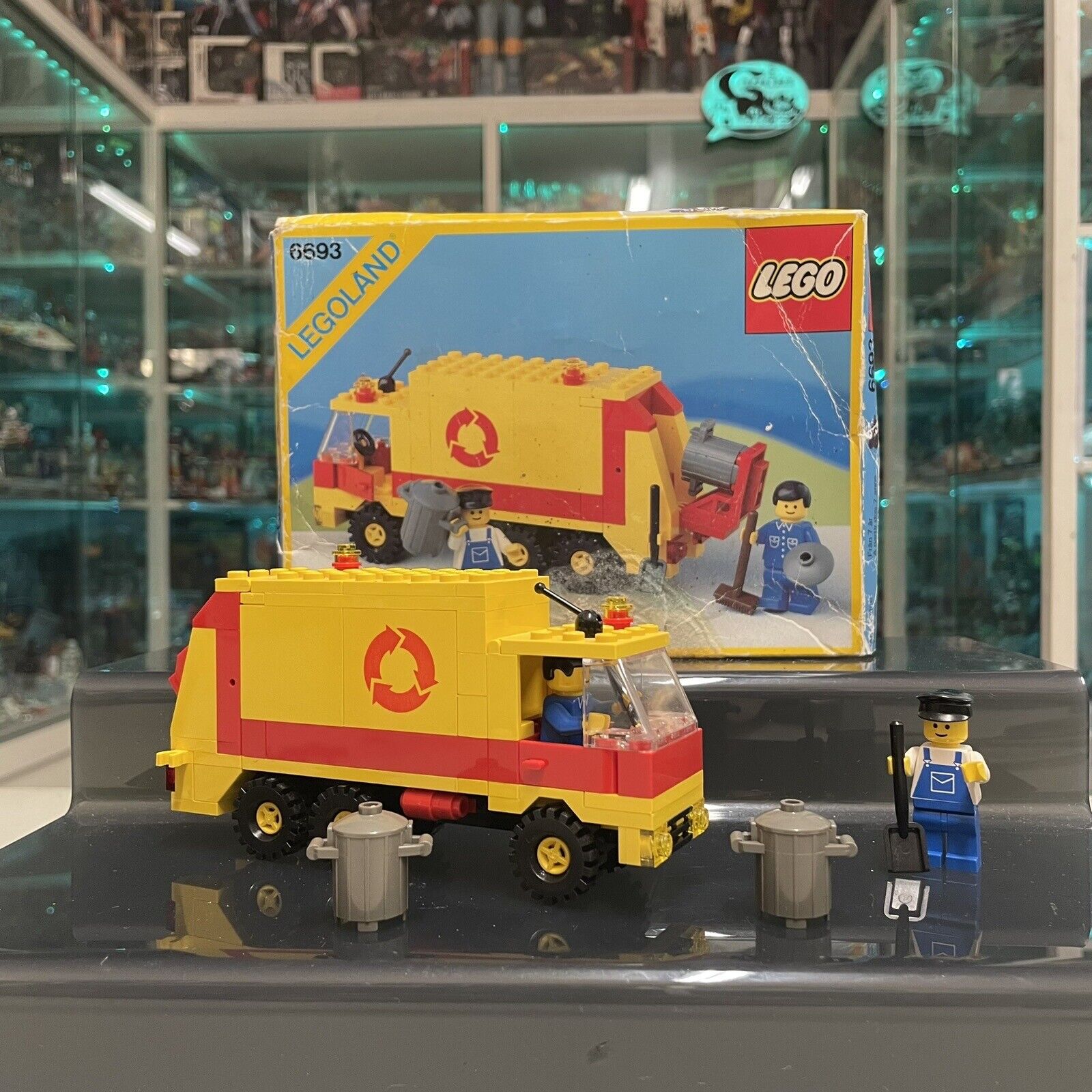 Lego-City-6693-Recycle-Truck-Pari-al-NUOVO-134855676572