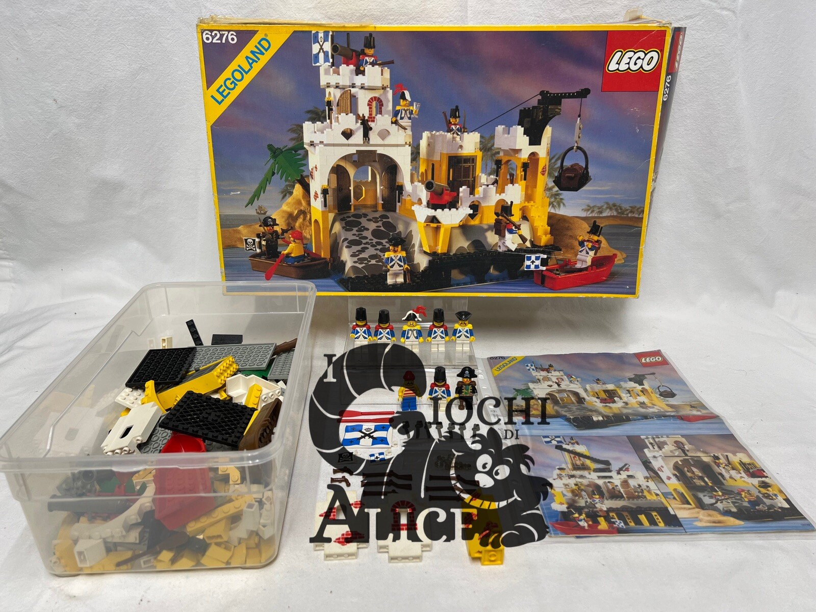 Lego Legoland Vintage - Set 6276 Eldorado Fortress