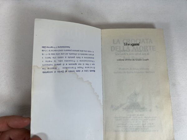 Libro game Serie Lupo Solitario - Numero 15 Ma Crociata Della Morte - immagine 7