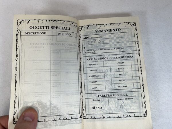 Libro game Serie Lupo Solitario - Numero 15 Ma Crociata Della Morte - immagine 9
