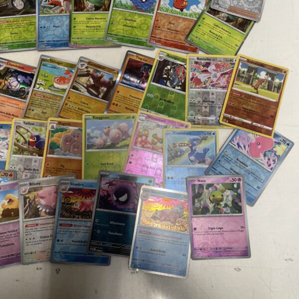 Lotto Carte Pokemon mix 500 ITA ENG JAP Rare e Brillanti Recenti Pikachu A - immagine 6