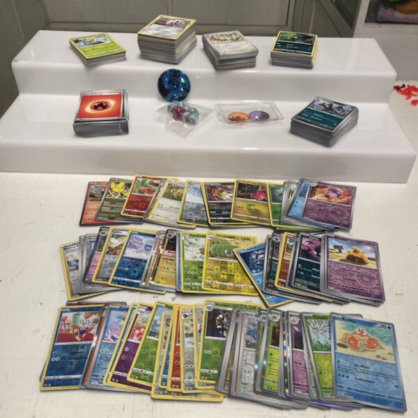 Lotto Carte Pokemon mix 500 ITA ENG JAP Rare e Brillanti Recenti Pikachu A