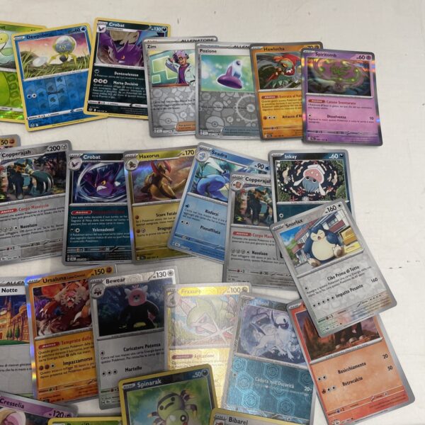 Lotto Carte Pokemon mix 500 ITA ENG JAP Rare e Brillanti Recenti Pikachu H - immagine 5