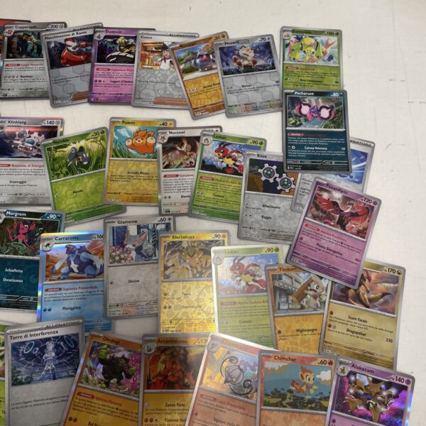 Lotto Carte Pokemon mix 500 ITA ENG JAP Rare e Brillanti Recenti Pikachu J - immagine 9