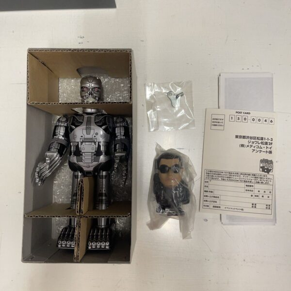 MEDICOM TOY NEW NOSTALGIC FUTURE TERMINATOR 2 JUDGEMENT DAY T-800 ENDOSKELETON - immagine 4