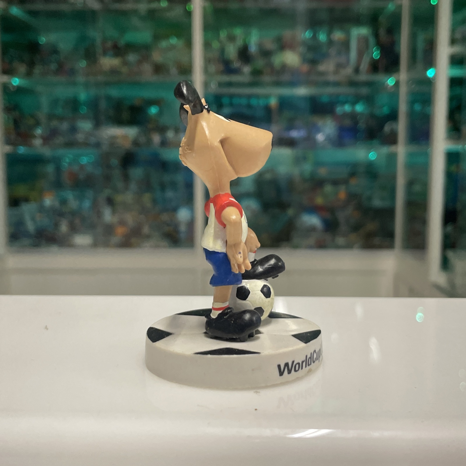 Mascotte Figura USA 94 World Cup Dakin Bully Pejo Rubber Figure Stricker 7 cm - immagine 5